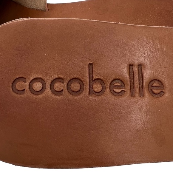 Cocobelle Salmon Thea Slide Sandals Size 6 1/2 Women's - Picture 2 of 11